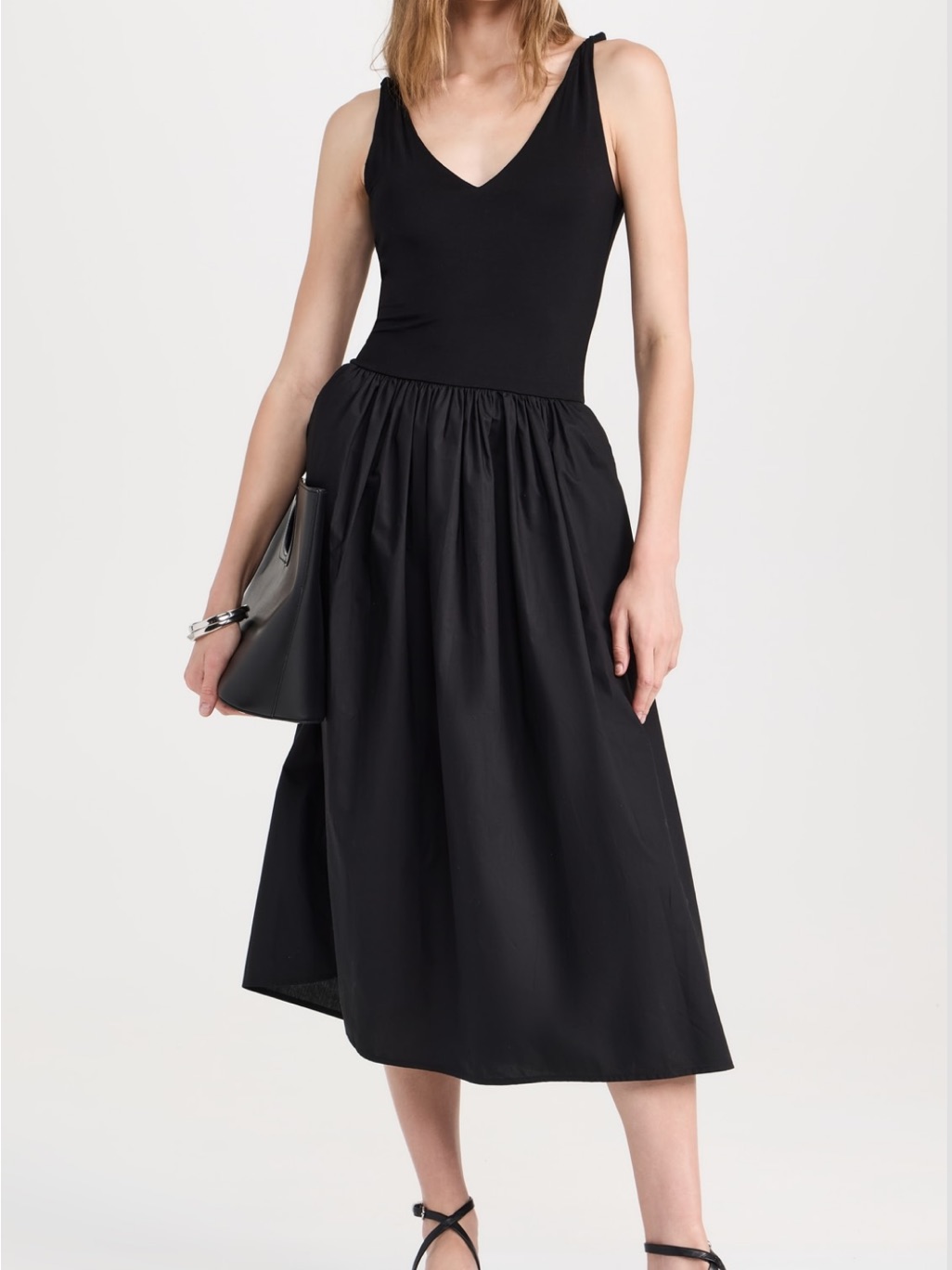 Rails Franca Black Midi Dress